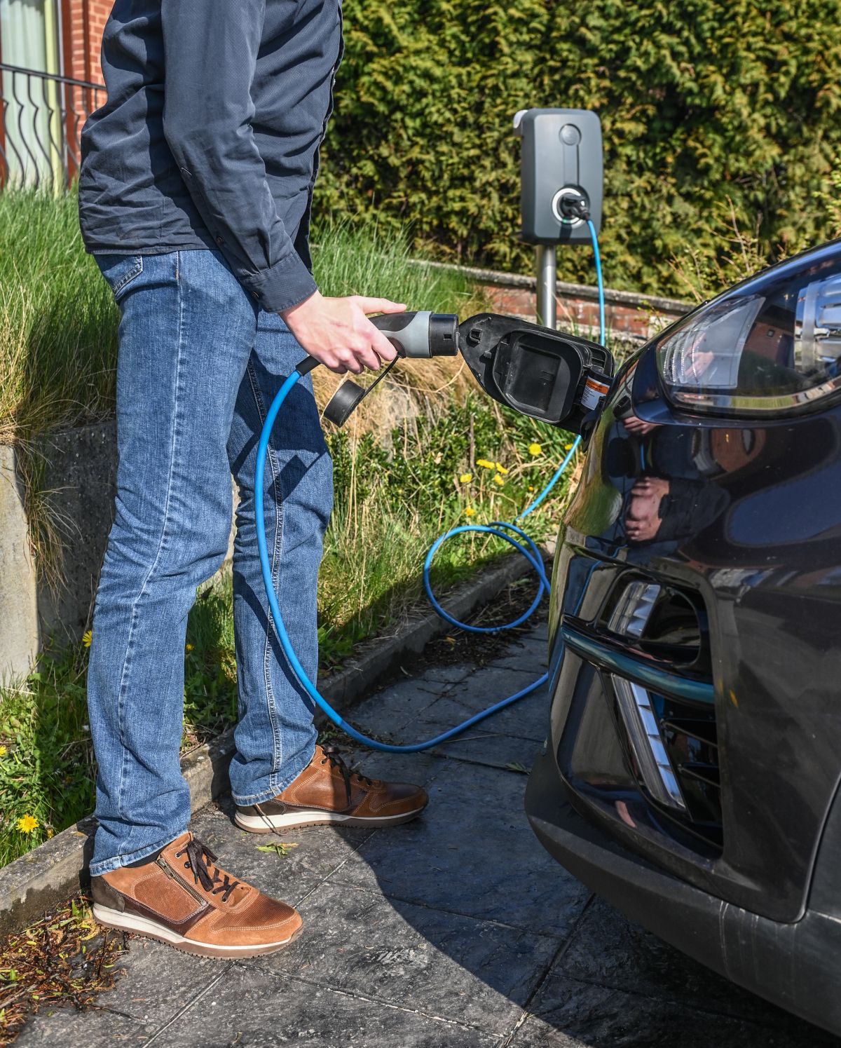 Borne de recharge électrique à domicile près de Brest